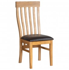 Dorset Oak Slatted Back Dining Chair